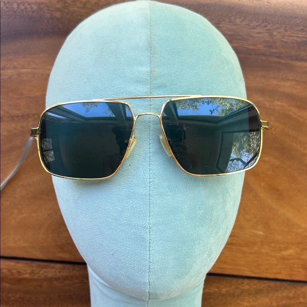 Mosley Tribes Gold Frame Sunglasses with Dark  Lenses !!